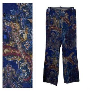 Lisette L Montreal Womens Wide Leg Pants Art to Wear Artsy Whimsical Size 10